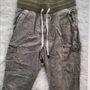 Kids Tan Cargo Pants
